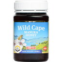 健康食品 ローヤルゼリー・プロポリス ハチミツ類 WildCape ニュージーランド産マヌカハニー 5+UMF 500g