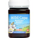 健康食品 ローヤルゼリー・プロポリス ハチミツ類 WildCape ニュージーランド産マヌカハニー 15+UMF 500g