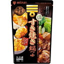 フード 調味料・油 鍋の素 ミツカン シメまで美味しい すき焼き鍋つゆ ストレートタイプ 600g