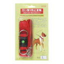 ペット用品 犬用品(グッズ) 犬用首輪・胴輪・リード 引っ張り防止首輪 XL レッド