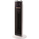家電 季節家電 電気暖房器具 コイズミ ホット&クール プレミアムタワーファン(DCモータータイプ) KHF-1265/W ホワイト