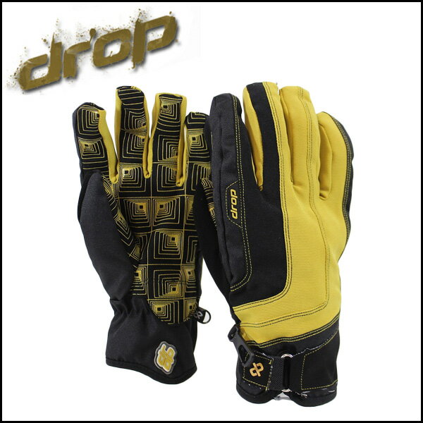 2014Nf drp-1431 yDROP/hbvzO[u High B Glove/Black/Golden 4G7201
