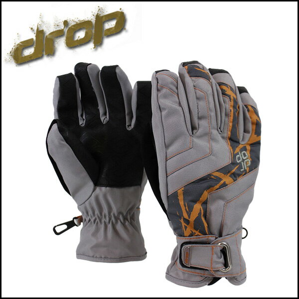 2014Nf drp-1435 yDROP/hbvzO[u Opener Glove Short/Clay Grey/Orange 4G7174