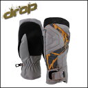 2014Nf drp-1439 yDROP/hbvzO[u Opener Mitt Short/Clay Grey/Orange 4M7174