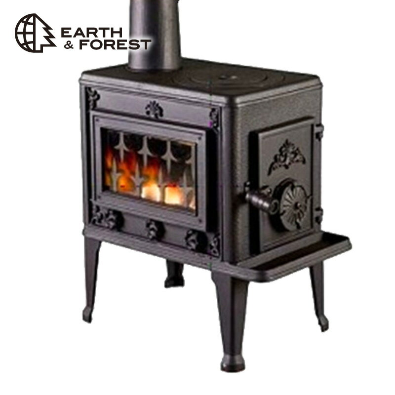鋳物　薪ストーブ（EF-ST-01A） 【アフターサービス・保証付】暖炉　ストーブ　暖房　薪