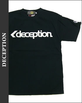 楽天ポイント5倍！DECEPTION【ディセプション】プリントS/S Tシャツ