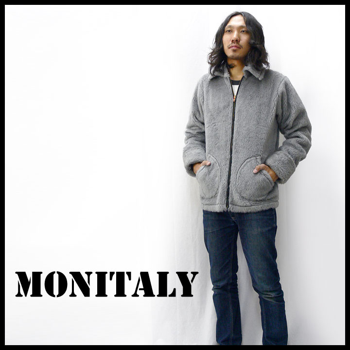 MONITALY モニタリー アクリルファージップアップジャケット