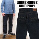 ウェアハウス WAREHOUSE ジーンズ DD-1001XX 1947MODEL レギュラーストレート ワンウォッシュ 13.5oz DUCK DIGGER ダックディガー ジーパン Gパン デニム 【2017年 春夏 新作】