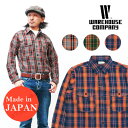 WAREHOUSE ウェアハウス フランネル シャツ 長袖 チェック FLANNEL SHIRTS ワンウォッシュ One Wash WH3022 【2018年 秋冬 新着】