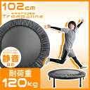 ◎20時〜4H限定!全品P10倍◎【送料無料】大人も子供も楽しめる! トランポリン 家庭用 102cm 静音 エクササイズ 耐荷重120kg 大人用 子供用 大人 子供 ダイエット 引き締め グッズ ダイエット トレーニング器具 筋トレ キッズ キッズトランポリン