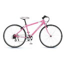 【送料無料】シボレー(CHEVROLET) CHEVROLET(シボレー)CHEVY 700C 6段変速 クロスバイク AL-CRB7006 ピンク【smtb-u】
