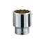 京都機械工具 BB40-1-5/8 19.0sq.ソケット(十二角) 1-5/8inch