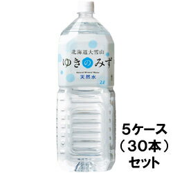 ロジネットジャパン 【セット】ゆきのみず 2L×6本入 5ケースセット【在庫あり】【16時までのご注文完了で当日出荷可能！】