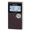 パナソニック RF-ND50TV-T(ブラウン) ワンセグTV音声-FM-AM 3バンド 通勤ラジオ