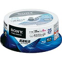 ソニー 25BNR1DCPP6 データ用 BD-R 25GB 1回記録 プリンタブル 6倍速 25枚
