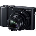 パナソニック Panasonic LUMIX コンパクトデジタルカメラ ブラック DMC-TX1-K 約2010万画素/Wi-Fi対応/約268g/タッチパネル対応/1.0型センサー/高倍率ズーム