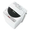 【設置/リサイクル】SHARP 【設置/リサイクル】ES-GE55K-B(ブラック系) 全自動洗濯機 洗濯5.5kg/簡易乾燥1.0kg