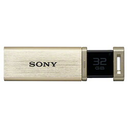 ソニー USM32GQX N(ゴールド) USB3.0接続 ノックスライド式USBメモリー…...:ebest:11492661