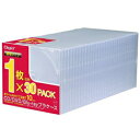 ナカバヤシ CD-085-30 CD/DVD/Blu-ray用プラケース スタンダード 30枚