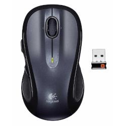 Logicool M510(ダークグレー) ワイヤレス レーザーマウス 7ボタン USB