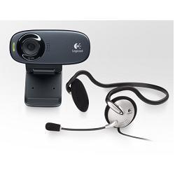 Logicool HD Webcam グレー＆ブラック C310h　