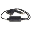 StarTech USBPS2PC(ブラック) PS/2変換アダプタケーブル