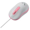 エレコム M-Y6URPN(ライトピンク) 有線 光学式USBマウス 3ボタン Sサイズ