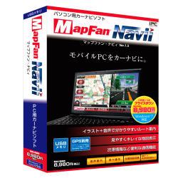 インクリメント・ピー MapFan Navii Ver.1.5 Windows7対応版