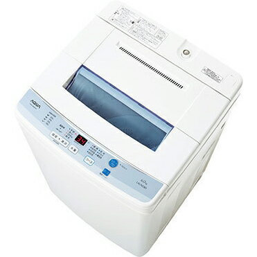 アクア AQW-S60D-W(ホワイト) 全自動洗濯機 洗濯6kg...:ebest:11994795