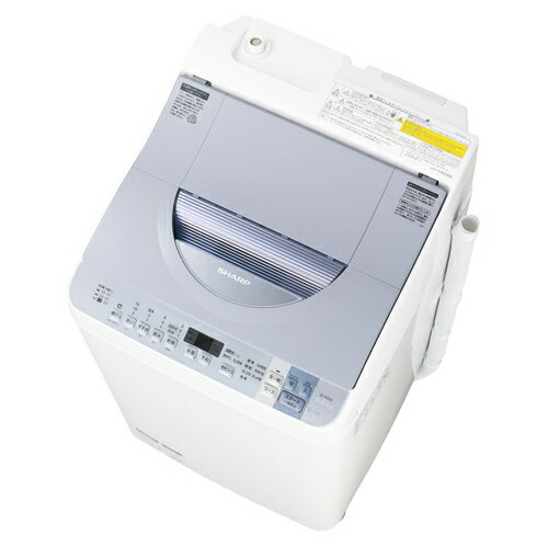 シャープ ES-TX550-A(ブルー) タテ型洗濯乾燥機 上開き 洗濯5.5kg/乾燥3…...:ebest:12012737