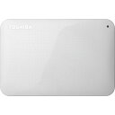 東芝 HD-AC10TW(ホワイト) ポータブルHDD 1T...