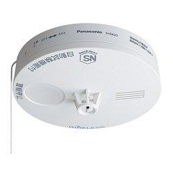 Panasonic SH6620P(白) 熱式 住宅用火災警報器 無線連動・音声タイプ 電池式 ねつ当番 子器