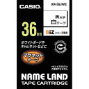CASIO XR-36JWE マグネットテープ(1.5m) 黒文字/白 36mm