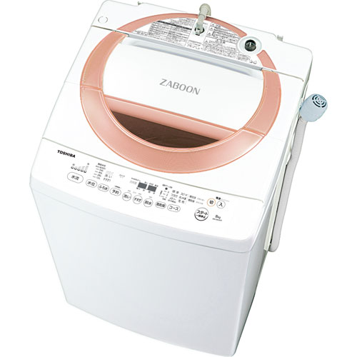 【設置＋長期保証】東芝 AW-D836-P(シャイニーピンク) 全自動洗濯機 上開き 洗濯…...:ebest:12431393