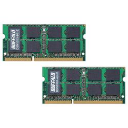 バッファロー D3N1333-4GX2 PC3-10600 204Pin S.O.DIMM 4GBx2枚組