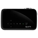 AddTron Q8J-BK(ブラック) QUMI Q8シリーズ LEDモバイルプロジェクター 800lm FULL HD