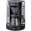 ハリオ EVCM-5TB(透明ブラック) V60珈琲王 コーヒーメーカー