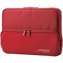 エレコム TB-MSG18NPPRD(レッド) Surface Go用 ポケット付インナーバッグ