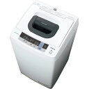 【設置+リサイクル+長期保証】日立 NW-50C-W(ピュアホワイト) 全自動洗濯機 上開き 洗濯5kg