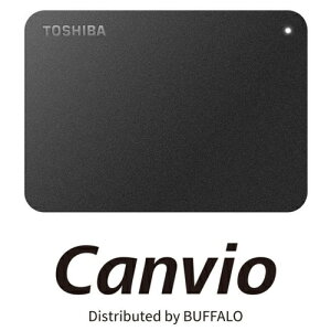 バッファロー BUFFALO HD-TPA1U3-B 東芝製Canvio USB 3.0対応ポータブルHDD 1TB HDTPA1U3B
