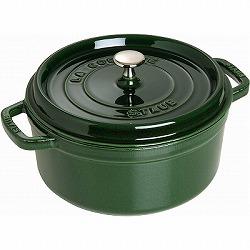 staub ST22CM-BG(バジルグリーン)　ピコ・ココット ラウンド 22cm