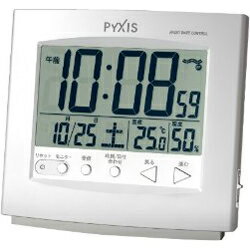 セイコークロック NR525W 温湿度計付き電波目覚し時計
