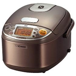 ZOJIRUSHI NP-GE05-XJ(ステンレスブラウン) IH炊飯ジャー(3合) 極め炊き