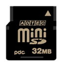ADTEC miniSD[J[h32MB[AD-MSDP32]AD-MSDP32