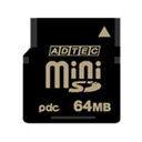 ADTEC miniSD[J[h64MB[AD-MSDP64]AD-MSDP64