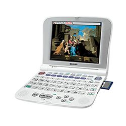 SHARP 5型TFTカラー液晶搭載電子辞書 『PW-C8000』