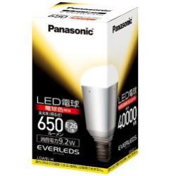 　Panasonic LDA9LH(電球色) 全光束650lm E26口金 一般電球タイプ