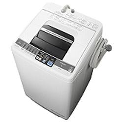 【設置／リサイクル】HITACHI NW-7MY-W(ピュアホワイト) 全自動洗濯機 洗濯7kg/簡易乾燥3kg 白い約束