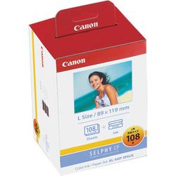 CANON KL-36IP 3PACK カラーインク/ペーパーセット L判 108枚分...:ebest:10213256