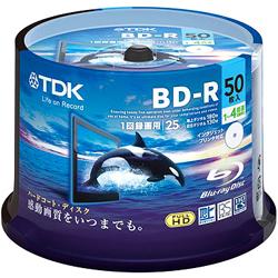 TDK BRV25PWB50PA 録画用BD-R 4倍速 50枚